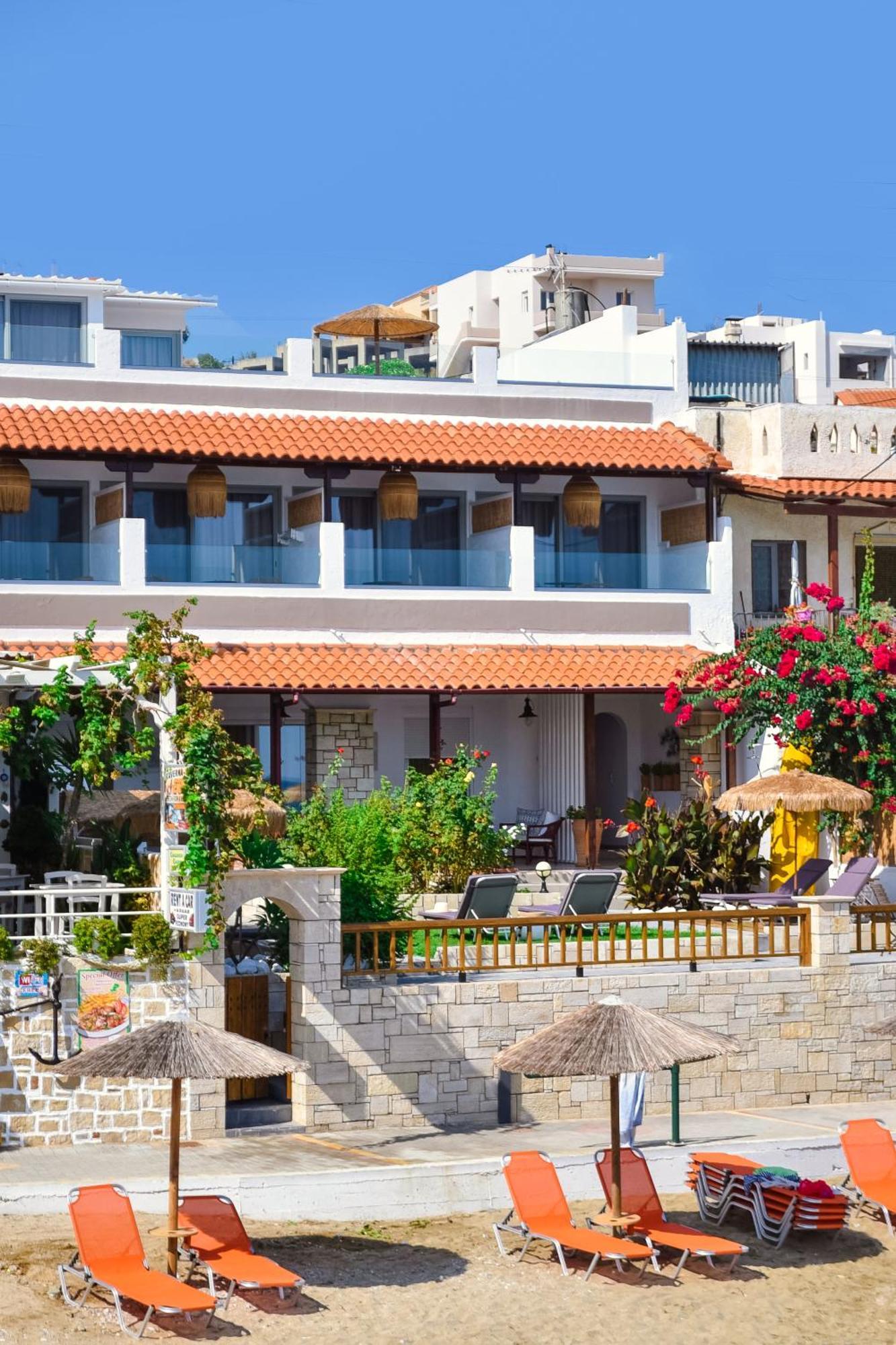 Laia Seafront Luxury Apartments Agia Pelagia  Exterior foto